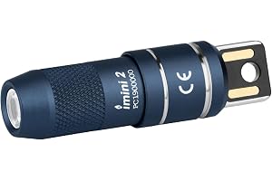 OLIGHT IMINI 2 Rechargeable EDC Keychain Mini Flashlight Midnight Blue | 50LM and 21M Throw, Compact and Portable, Mini LED Keyring Lights, Built-in Battery, Ideal for Everyday Carry and Emergencies
