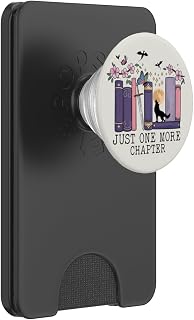 Just One More Chapter Romantasy Book Dragon Bookworm Bookish PopSockets PopWallet for MagSafe