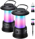 Outdoor Speakers Waterproof IPX7, 2-Pack Patio Lanterns with LED Lights, 30W Stereo Sound, Solar-Assisted Charging, 100-Speaker Wireless Multi-Sync, Bluetooth 5.4, Home Decor for Pool, Yard & Garden