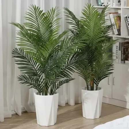 Pack 2u Planta Artificial Decoraci&oacute;n Palmera Areca 110cm