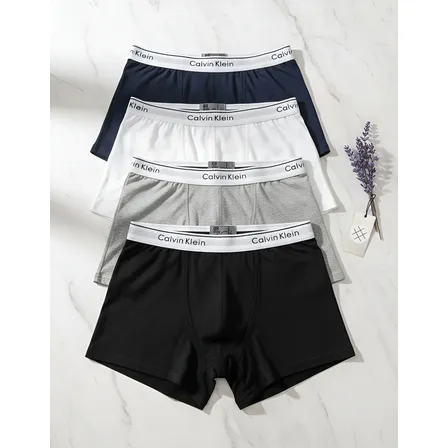 Pack X 4 Unidades Boxer Algodon Premium