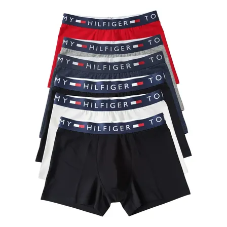 Pack X 6 Unidades B&oacute;xer De Hombre Tommy Algodon