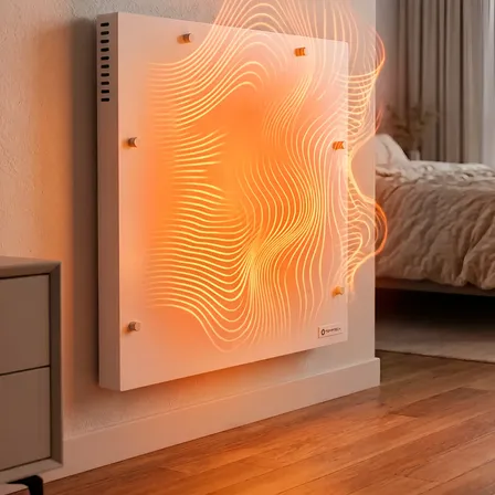Panel Calefactor Con Patas O Amurar Pared 1400w Placa Estufa