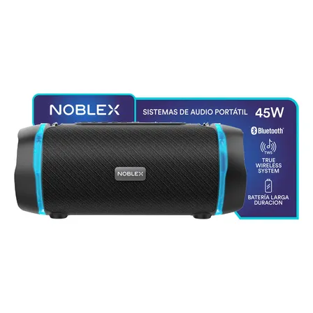 Parlante Bluetooth Noblex Psb1000p 45w Port&aacute;til Tws Color Negro