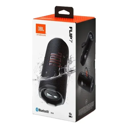 Parlante JBL Flip 7 Bluetooth Port&aacute;til Negro