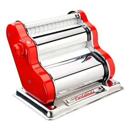 Pastalinda Fabrica De Pastas Clasica Fideos Masa Color Rojo