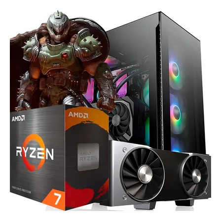 Pc Gamer Amd Ryzen 7 5700 32GB SSD 1TB GeForce RTX 5060