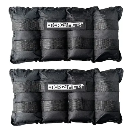 Pesas Tobilleras Par 10kg Deportivas Piernas Tobillo Fitness Energy Fit