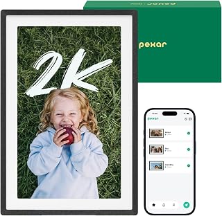 Pexar VivKeep Pro 11" 2K Digital Picture Frame, WiFi, No Subscription Fee