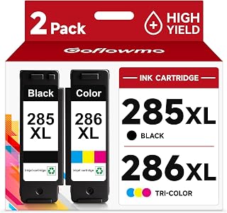 PG-285XL CL-286XL Replacement for Canon 285 and 286 Ink Cartridge 2-Pack