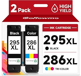 PG-295XL CL-286XL Compatible for Canon TS4320 TS6520 TR7120 Ink Cartridges