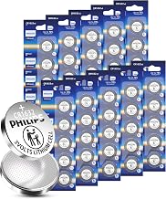 PHILIPS CR1632-50 Pack 3V Lithium Cell Batteries 10 Year Shelf Life | Child Resistant Packaging, Stable Discharge for Key Fob, Car Remote & Small Electronics