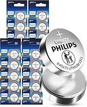 PHILIPS CR2477-20 Pack 3V Lithium Cell Batteries,10 Year Shelf Life