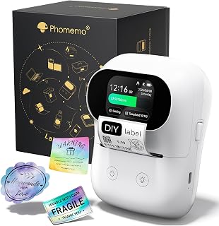Phomemo Label Printer, M20Pro Label Maker, 2 Inch Bluetooth Sticker Printer
