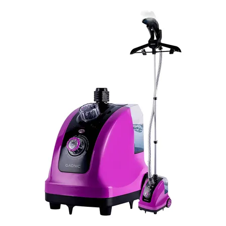 Plancha a Vapor Vertical Gadnic 1800W Ruedas Dep&oacute;sito 1.3 Litros Ideal para Ropa y Telas Delicadas Violeta
