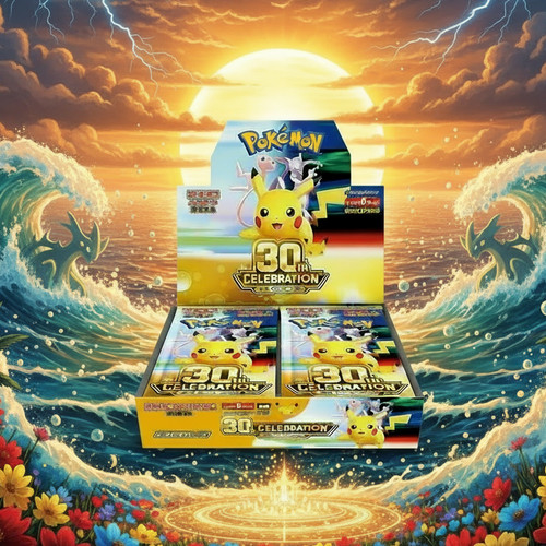 Pok&eacute;mon Japanese 30th Anniversary Booster Box M6A Factory Sealed Mega US SELLER