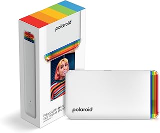 Polaroid Hi-Print - 2nd Generation Bluetooth Connected 2x3 Pocket Photo Dye-Sub Printer - White Printer Only (9128) | Bluetooth