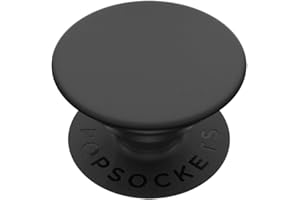 PopSockets Adhesive Phone Grip, Holder, Phone Stand, Black - Black