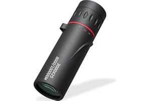 Portable Binoculars, 3000x25 Long-Focus HD Professional Monocular for Adults, Suitable for Outdoor Camping and Hunting (Black)