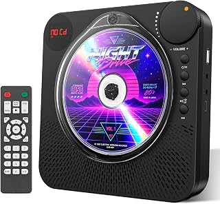 Portable CD Player with Bluetooth 5.4 for Daily Home Use & Gift,Exercise