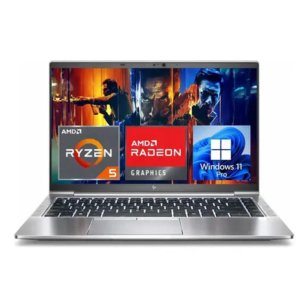 Port&aacute;til HP Elitebook 845 G8 Amd Ryzen 5 Pro 5650u 16 GB de RAM 256 GB Ssd Windows 11 Pro Business y Gaming Notebook - Excelente (Reacondicionado)