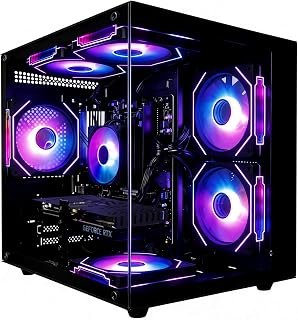 Prebuilt Gaming PC, GeForce RTX 3060 Ti 8GB, AMD Ryzen 7 5700X
