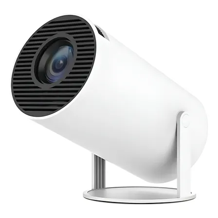Proyector Port&aacute;til 4k Hy300 Full Hd Wifi Hdmi Android 11 Bt 5.0 Blanco