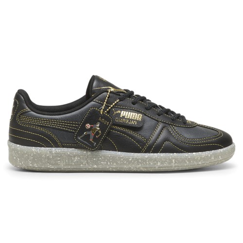 PUMA Palermo Play Loud Lace Up  Mens Black Sneakers Casual Shoes 40108801