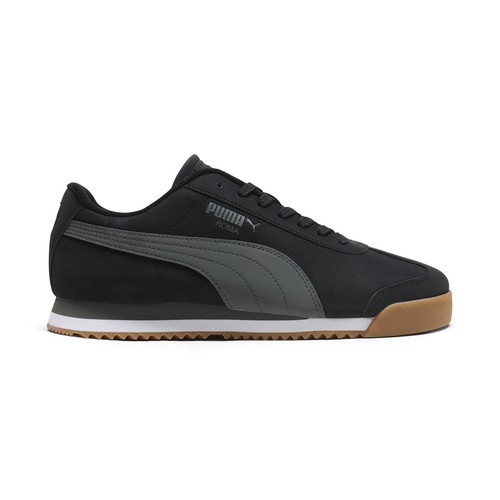 Puma Roma 24 Showboat 40424501 Mens Black Leather Lifestyle Sneakers Shoes