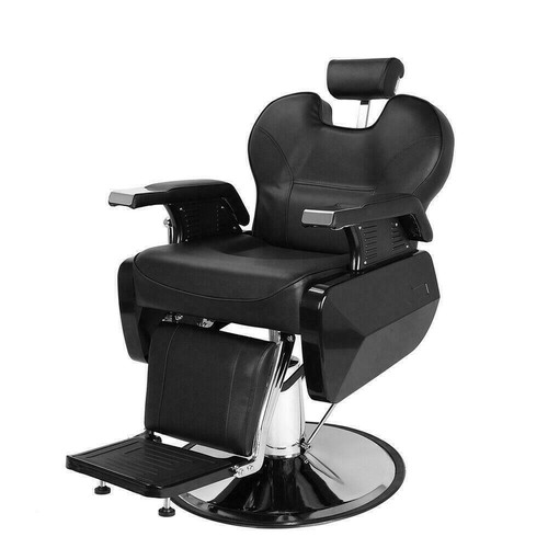 All Purpose Recline Hydraulic Barber Chair Heavy Duty Salon Spa Beauty Black