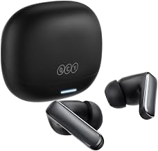 QCY MeloBuds N65 Wireless Earbuds, AI Adaptive Noise Cancelling, 60dB ANC Ear Buds Hi-Res Sound, 50H Playtime, Spatial Sound, Triple Device Connection, IPX5 Waterproof