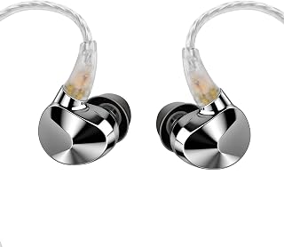 Questyle Zen in Ear Monitor HiFi Wired Earbuds Studio-Grade IEM Earphones | Gaming Earbuds,Noise Isolation, OFC Cable for Musicians