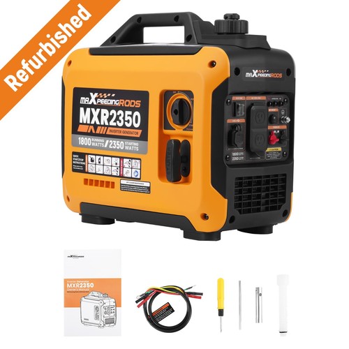 Quiet 2350W Inverter Generator for Camping, 58dB Lightweight For RV Outdoor