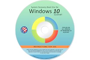 Ralix Reinstall DVD For Windows 10 All Versions 32/64 bit. Recover, Restore, Repair Boot Disc, and Install to Factory Default will Fix PC Easy!