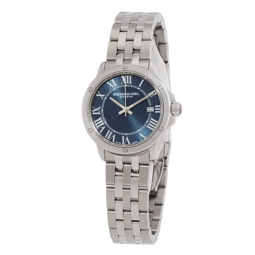 Raymond Weil Tango Quartz Blue Dial Ladies Watch 5391-ST-00508