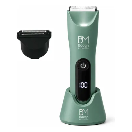 Razor Body Pro Bacan By Mantra Afeitadora Zonas &Iacute;ntimas Verde Claro