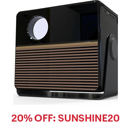 RCA 1080P Smart Streaming Projector w/ Roku Express Streaming Device RPJ227