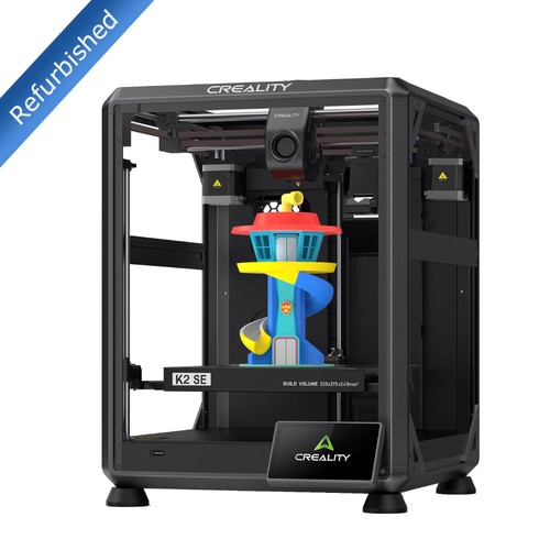Refurbished Creality K2 SE 3D Printer 500mm/s Speed Support Multi Color Need CFS
