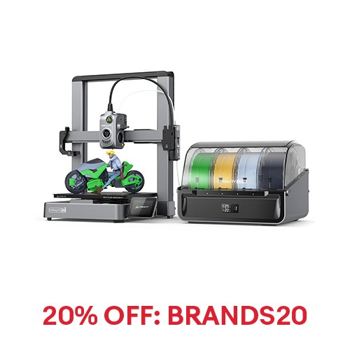 【Refurbished】Creality Hi Combo 3D Printer MultiColor Printing 500mm/s Speed