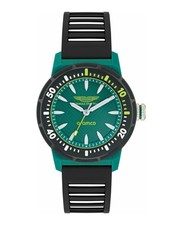 Reloj de moda Aston Martin Formula 1 verde con correa de 40 mm para hombre