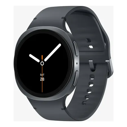 Reloj Inteligente Samsung Galaxy Watch8 44mm Gris Oscuro Negro Malla Milanesa