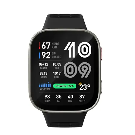 Reloj Inteligente Smartwatch Amazfit Bip Max Amoled 2.07 Gps Llamadas Bluetooth 5atm Ia Deportivo Running Fitness Garmin Xiaomi Huawei Apple Watch Negro