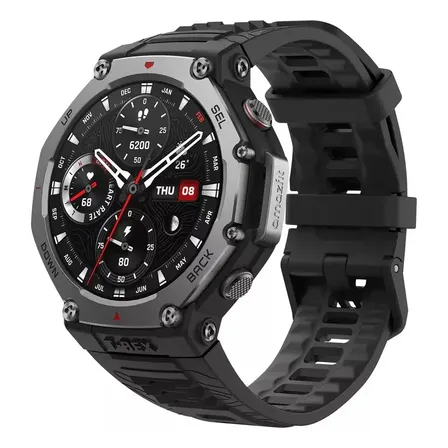 Reloj Smartwatch Amazfit T Rex 3 2000 Nits Gps Mapas Offline +170 deportes 10 atm pantalla amoled 10 ATM Sumergible Buceo Bater&iacute;a Larga Duraci&oacute;n Bluetooth WiFi