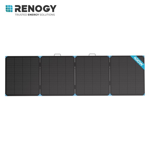 Renogy 400W Lightweight Portable Solar Suitcase Foldable Solar Panel Outdoor