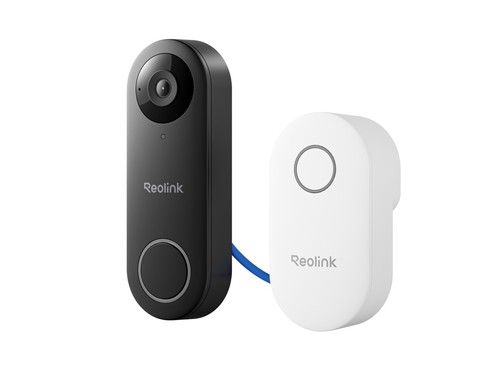 Reolink 2K+ Wired PoE Video Doorbell Person Detection 180&deg; View 2-Way Audio
