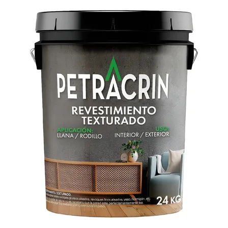 Revestimiento Texturado Mediano 24kg Ext E Int Impermeable Duna
