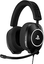 RIG R5 Spear PRO HS Wired Gaming Headset Officially Licensed for PlayStation, PS5, PS4, PC - 40mm Graphene Drivers, Tempest 3D Audio, Flip-to-Mute Mic, Memory Foam Cushions, 3.5mm -Black