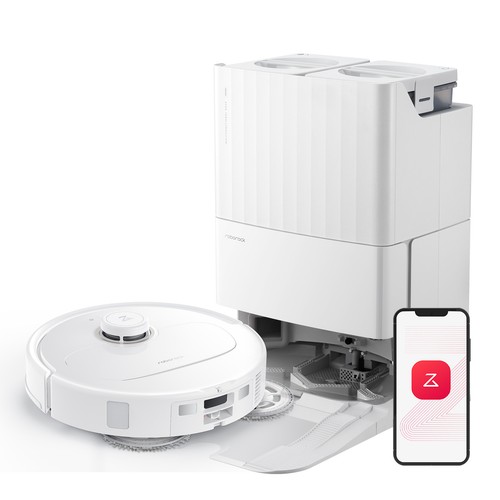 Roborock Qrevo MaxV Vacuum Cleaner,FlexiArm Edge Mop,Warm Air Drying - Certified