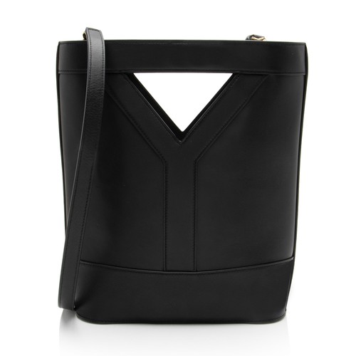 Saint Laurent Leather Small Y Bucket Bag