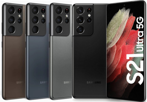 Samsung Galaxy S21 Ultra 5G SM-G998U1 128GB 256GB 512GB Unlocked Very Good